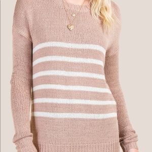 Striped sweater NWOT